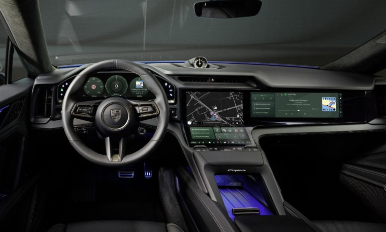 New Porsche Cayenne Electric Interior